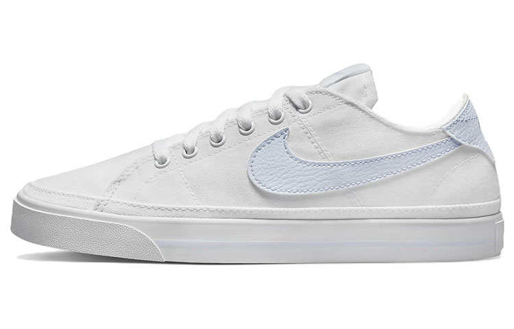 Buy (W) Nike Court Legacy Canvas 'Putih Kelabu Bola Sepak' CZ0294-103