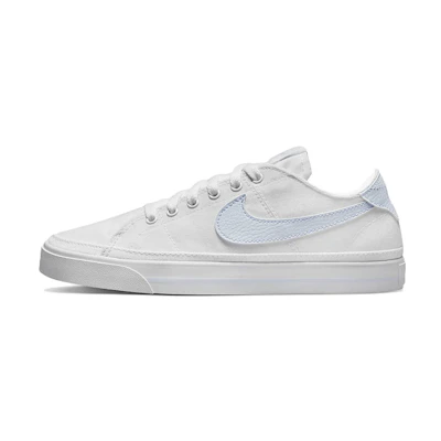 (W) Nike Court Legacy Canvas 'White Football Grey'