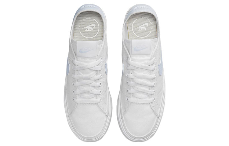 Shop (W) Nike Court Legacy Canvas 'Putih Kelabu Bola Sepak' CZ0294-103