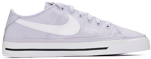 Nike Court Legacy Canvas 經典網球造型 耐磨防滑 低筒 板鞋 女款 淡紫 Order Nike Court Legacy Canvas 經典網球造型 耐磨防滑 低筒 板鞋 女款 淡紫