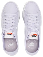 Nike Court Legacy Canvas 經典網球造型 耐磨防滑 低筒 板鞋 女款 淡紫 Shop Nike Court Legacy Canvas 經典網球造型 耐磨防滑 低筒 板鞋 女款 淡紫