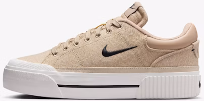(Women) Nike Court Legacy Lift 'Hemp Sail Sandrift' FZ2606-200 (Women) Nike Court Legacy Lift 'Hemp Sail Sandrift' FZ2606-200