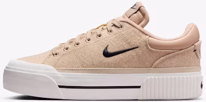 (Women) Nike Court Legacy Lift 'Hemp Sail Sandrift' FZ2606-200 (Women) Nike Court Legacy Lift 'Hemp Sail Sandrift' FZ2606-200