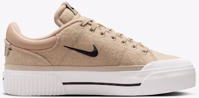 (W) Nike Court Legacy Lift 'Hemp Sail Sandrift' Sepatu Kasut FZ2606-200 Lookbook (W) Nike Court Legacy Lift 'Hemp Sail Sandrift' Sepatu Kasut FZ2606-200