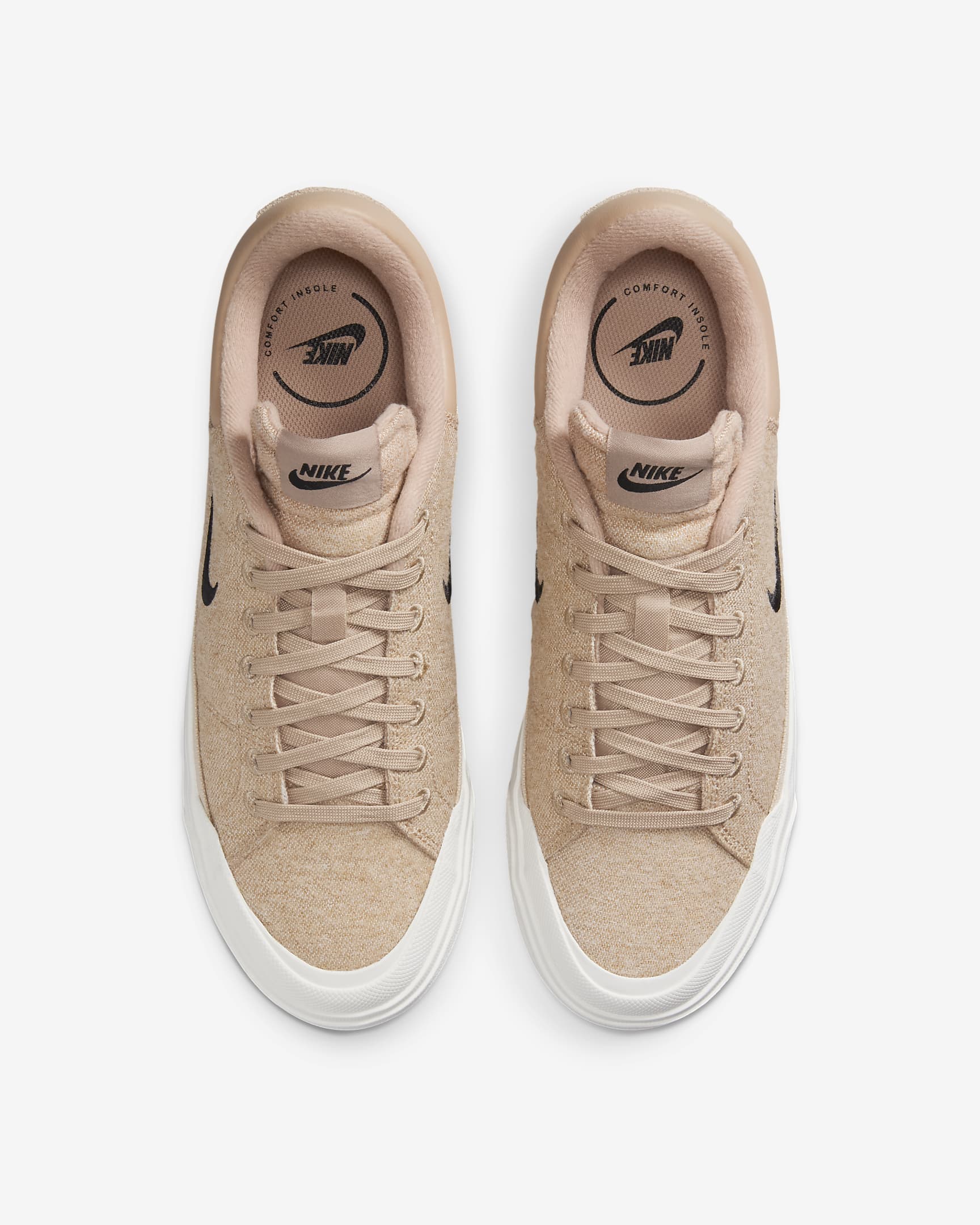 Purchase (W) Nike Court Legacy Lift 'Hemp Sail Sandrift' Sepatu Kasut FZ2606-200