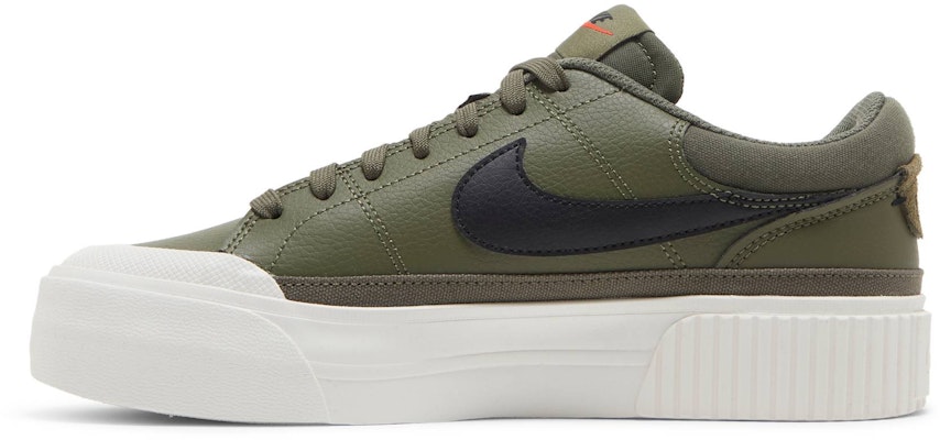 (W) Nike Court Legacy Lift 'Medium Olive' - Zaitun Sederhana DM7590-201 Lookbook (W) Nike Court Legacy Lift 'Medium Olive' - Zaitun Sederhana DM7590-201