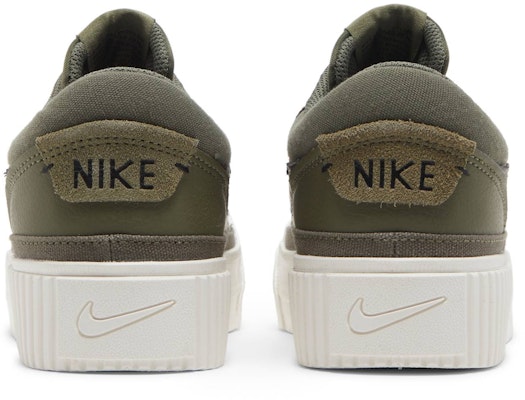 (W) Nike Court Legacy Lift 'Medium Olive' - Zaitun Sederhana DM7590-201 Details for (W) Nike Court Legacy Lift 'Medium Olive' - Zaitun Sederhana DM7590-201