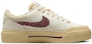 Order (W) Nike Court Legacy Lift 'Sail Dark Beetroot' Wanita Lelaki Kasut Retro Kasual DZ4766-133