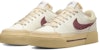 (W) Nike Court Legacy Lift 'Sail Dark Beetroot' Wanita Lelaki Kasut Retro Kasual DZ4766-133