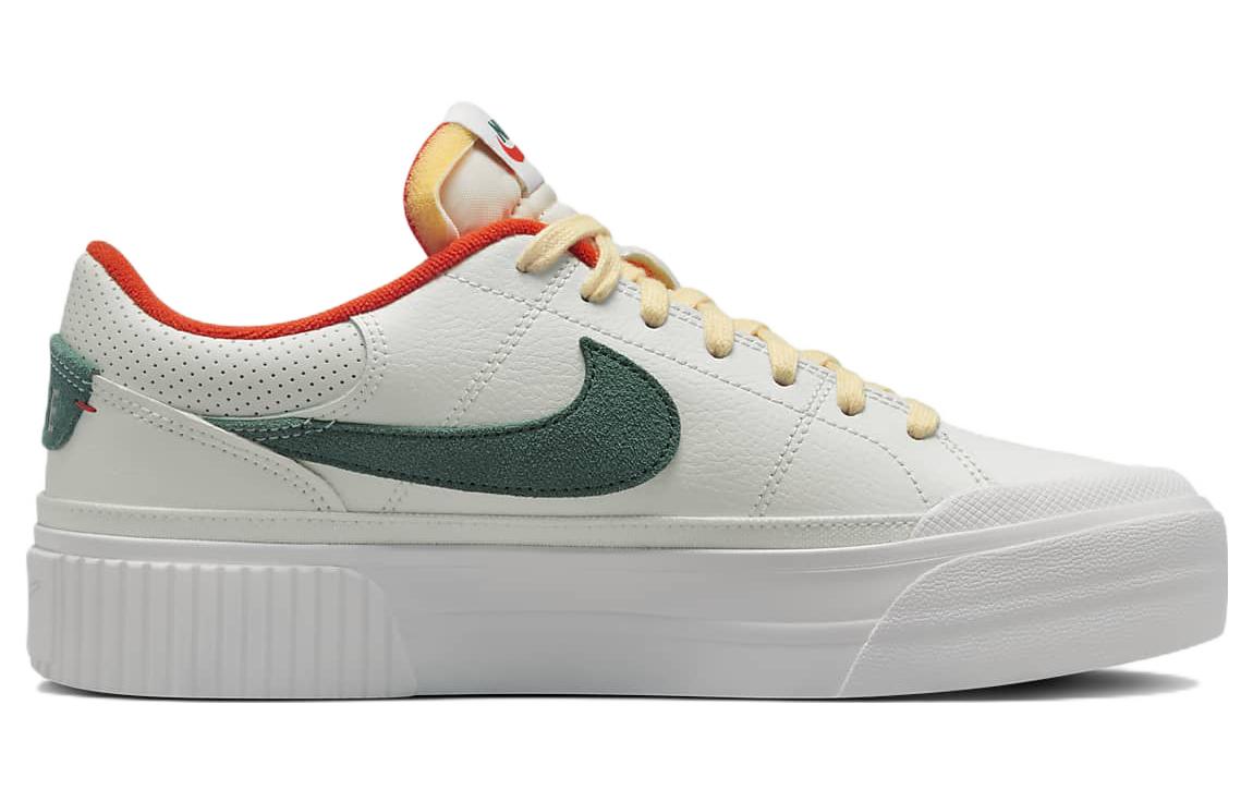 Lookbook （女款）Nike Court Legacy Lift '米白 貴族綠' FD0355-133