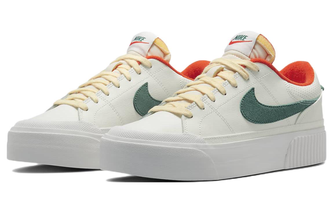 Shop （女款）Nike Court Legacy Lift '米白 貴族綠' FD0355-133