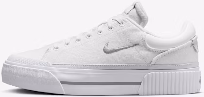 (Women) Nike Court Legacy Lift 'Summit White White' FZ2606-100 (Women) Nike Court Legacy Lift 'Summit White White' FZ2606-100