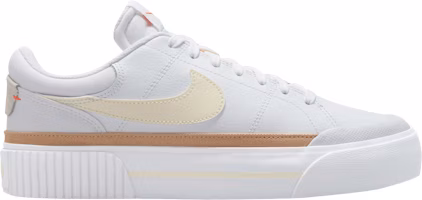 (Women) Nike Court Legacy Lift 'White Coconut Milk' DM7590-106 (Women) Nike Court Legacy Lift 'White Coconut Milk' DM7590-106