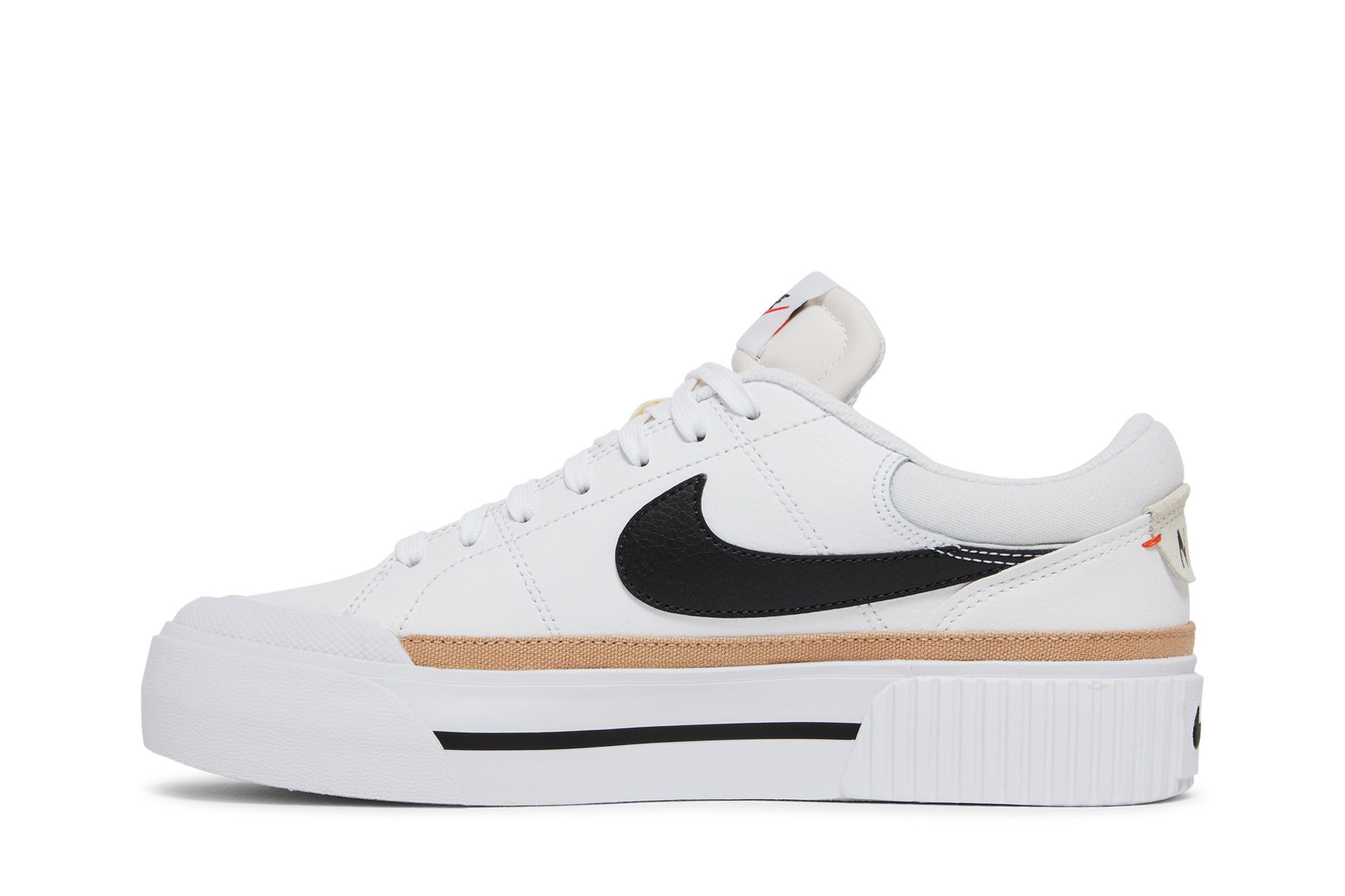 Shop 女款 Nike Court Legacy Lift 'White Hemp' DM7590-100