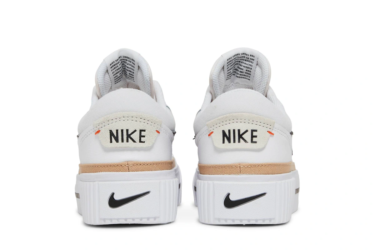 (Women) Nike Court Legacy Lift 'White Hemp'