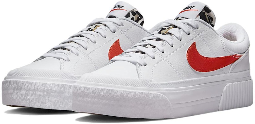 (W) Nike Court Legacy Lift 'Putih Macan Tutul' DZ5203-100 Lookbook (W) Nike Court Legacy Lift 'Putih Macan Tutul' DZ5203-100