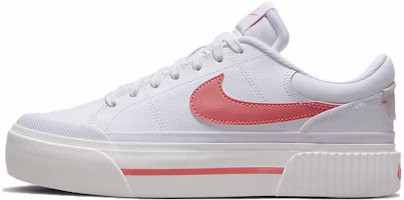 (Women) Nike Court Legacy Lift 'White Sea Coral' DM7590-102 (Women) Nike Court Legacy Lift 'White Sea Coral' DM7590-102