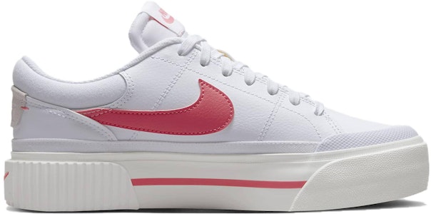 (W) Nike Court Legacy Lift 'Putih Sea Coral' DM7590-102 Order (W) Nike Court Legacy Lift 'Putih Sea Coral' DM7590-102