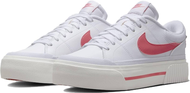 (W) Nike Court Legacy Lift 'Putih Sea Coral' DM7590-102 Lookbook (W) Nike Court Legacy Lift 'Putih Sea Coral' DM7590-102