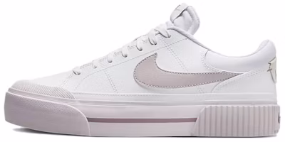 (Women) Nike Court Legacy Lift 'White Smokey Mauve' DM7590-105 (Women) Nike Court Legacy Lift 'White Smokey Mauve' DM7590-105