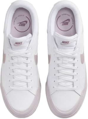 (W) Nike Court Legacy Lift 'Putih Smokey Mauve' DM7590-105 Lookbook (W) Nike Court Legacy Lift 'Putih Smokey Mauve' DM7590-105