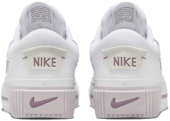 (W) Nike Court Legacy Lift 'Putih Smokey Mauve' DM7590-105 Shop (W) Nike Court Legacy Lift 'Putih Smokey Mauve' DM7590-105