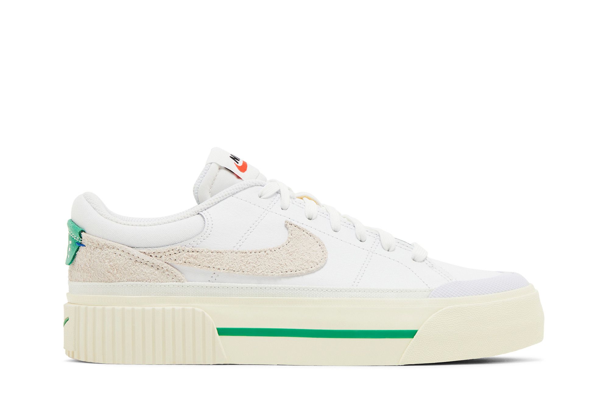 (Women) Nike Court Legacy Lift 'White Stadium Green' FJ5483-100