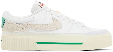 (Women) Nike Court Legacy Lift 'White Stadium Green' FJ5483-100 (Women) Nike Court Legacy Lift 'White Stadium Green' FJ5483-100