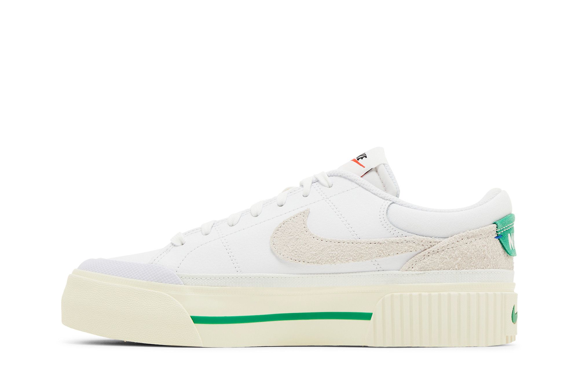 Lookbook (W) Nike Court Legacy Lift ''Blanc et Vert Stadium'' FJ5483-100