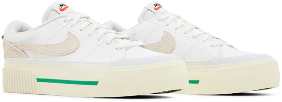 Cheap (女性)Nike Court Legacy Lift「白色體育場綠」FJ5483-100