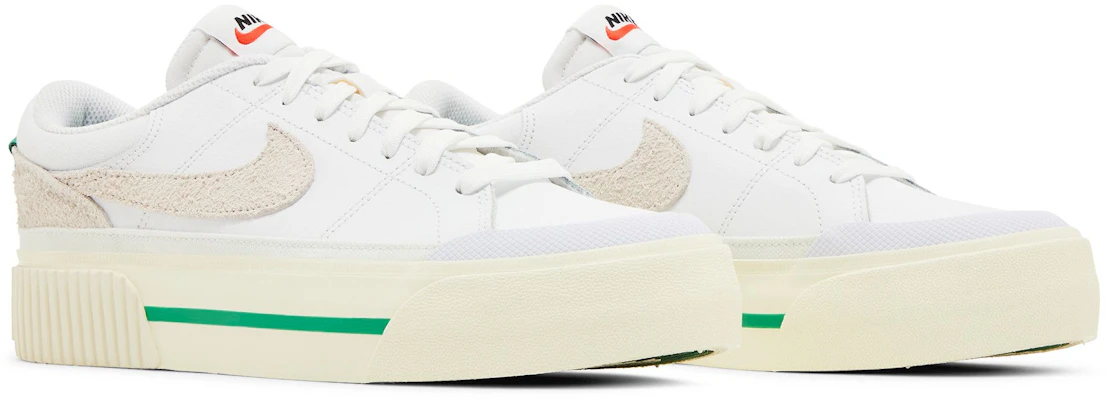 (W) Nike Court Legacy Lift ''Blanc et Vert Stadium'' FJ5483-100 Cheap (W) Nike Court Legacy Lift ''Blanc et Vert Stadium'' FJ5483-100
