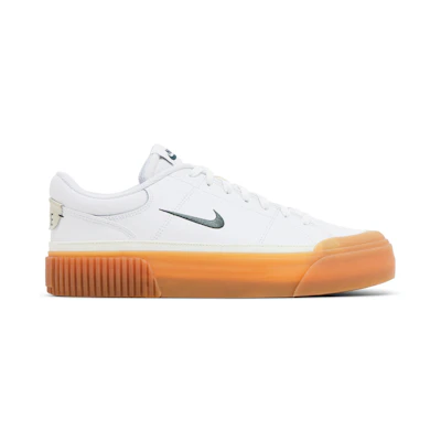 (W) Nike Court Legacy Lift 'White Vintage Green Gum'