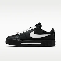 (Women) Nike Court Legacy Lift Black/White IR1388-001 (Women) Nike Court Legacy Lift Black/White IR1388-001