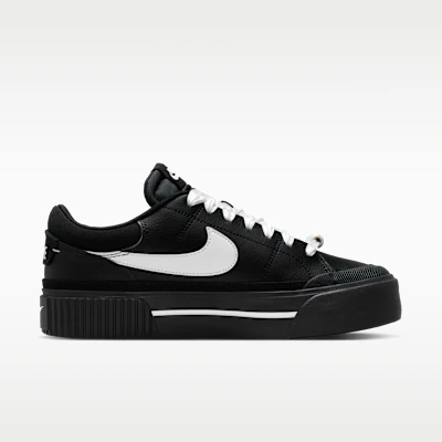 (W) Nike Court Legacy Lift Negro/Blanco IR1388-001 Lookbook (W) Nike Court Legacy Lift Negro/Blanco IR1388-001