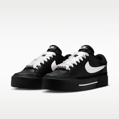 (W) Nike Court Legacy Lift Negro/Blanco IR1388-001 Purchase (W) Nike Court Legacy Lift Negro/Blanco IR1388-001