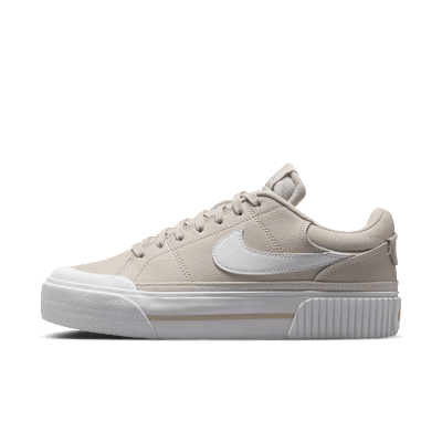 (Women) Nike Court Legacy Lift Light Oakwood Brown/Phantom/White DM7590-111