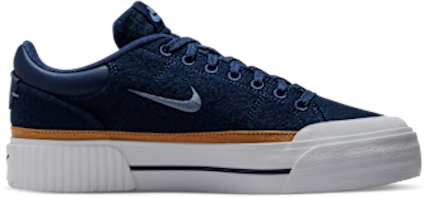 (Women) Nike Court Legacy Lift Midnight Navy/Flex/White/Ashen Slate FZ2606-400 Lookbook (Women) Nike Court Legacy Lift Midnight Navy/Flex/White/Ashen Slate FZ2606-400