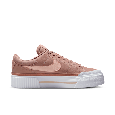 Shop (W) Nike Court Legacy Lift 粉紅/玫瑰金/白色/珊瑚粉 DM7590-601
