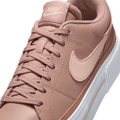 Cheap (W) Nike Court Legacy Lift 粉紅/玫瑰金/白色/珊瑚粉 DM7590-601