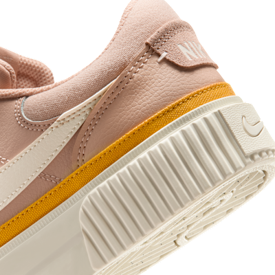 Cheap (W) Nike Court Legacy Lift 運動鞋 微光/淡象牙/深沉/粉筆 DM7590-202