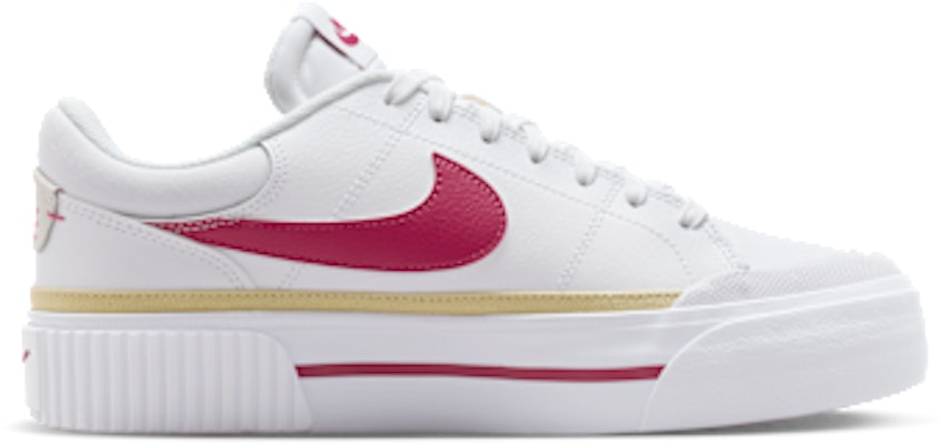 (W) Nike Court Legacy Lift 白金甜菜配色 DM7590-112 Lookbook (W) Nike Court Legacy Lift 白金甜菜配色 DM7590-112