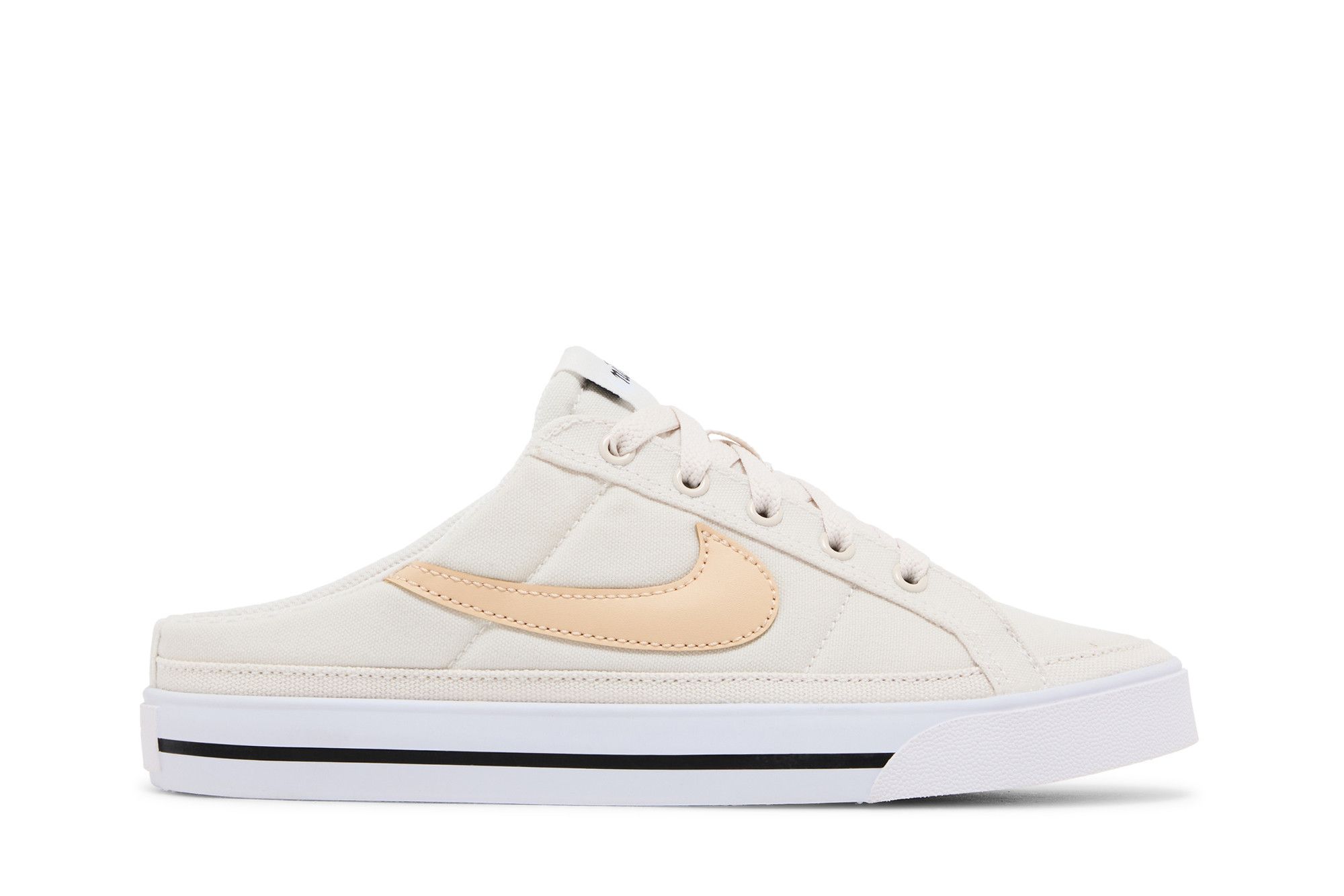 (Women) Nike Court Legacy Mule 'Phantom White Onyx' DB3970-002