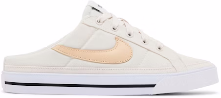 (Women) Nike Court Legacy Mule 'Phantom White Onyx' DB3970-002 (Women) Nike Court Legacy Mule 'Phantom White Onyx' DB3970-002