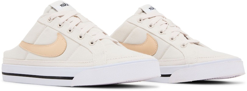 (W) Nike Court Legacy Mule 'Phantom Putih Onyx' DB3970-002 Cheap (W) Nike Court Legacy Mule 'Phantom Putih Onyx' DB3970-002