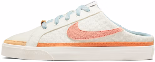 (Women) Nike Court Legacy Mule 'Sail Light Madder Root' DV1741-181 (Women) Nike Court Legacy Mule 'Sail Light Madder Root' DV1741-181