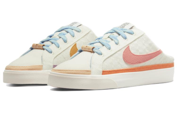Shop (W) Nike Court Legacy Mule 'Sail Light Madder Root' Sepatu Unisex Terbaru DV1741-181