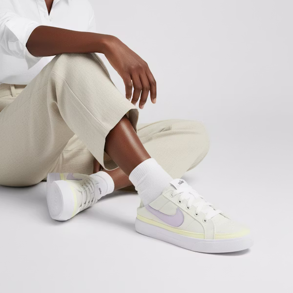 (W) Nike Court Legacy 'Kuning Muda Ungu' HJ3494-151 Order (W) Nike Court Legacy 'Kuning Muda Ungu' HJ3494-151