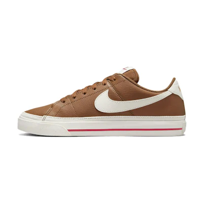 (W) Nike Court Legacy Next Nature 'Light British Tan Fire Red Sail'