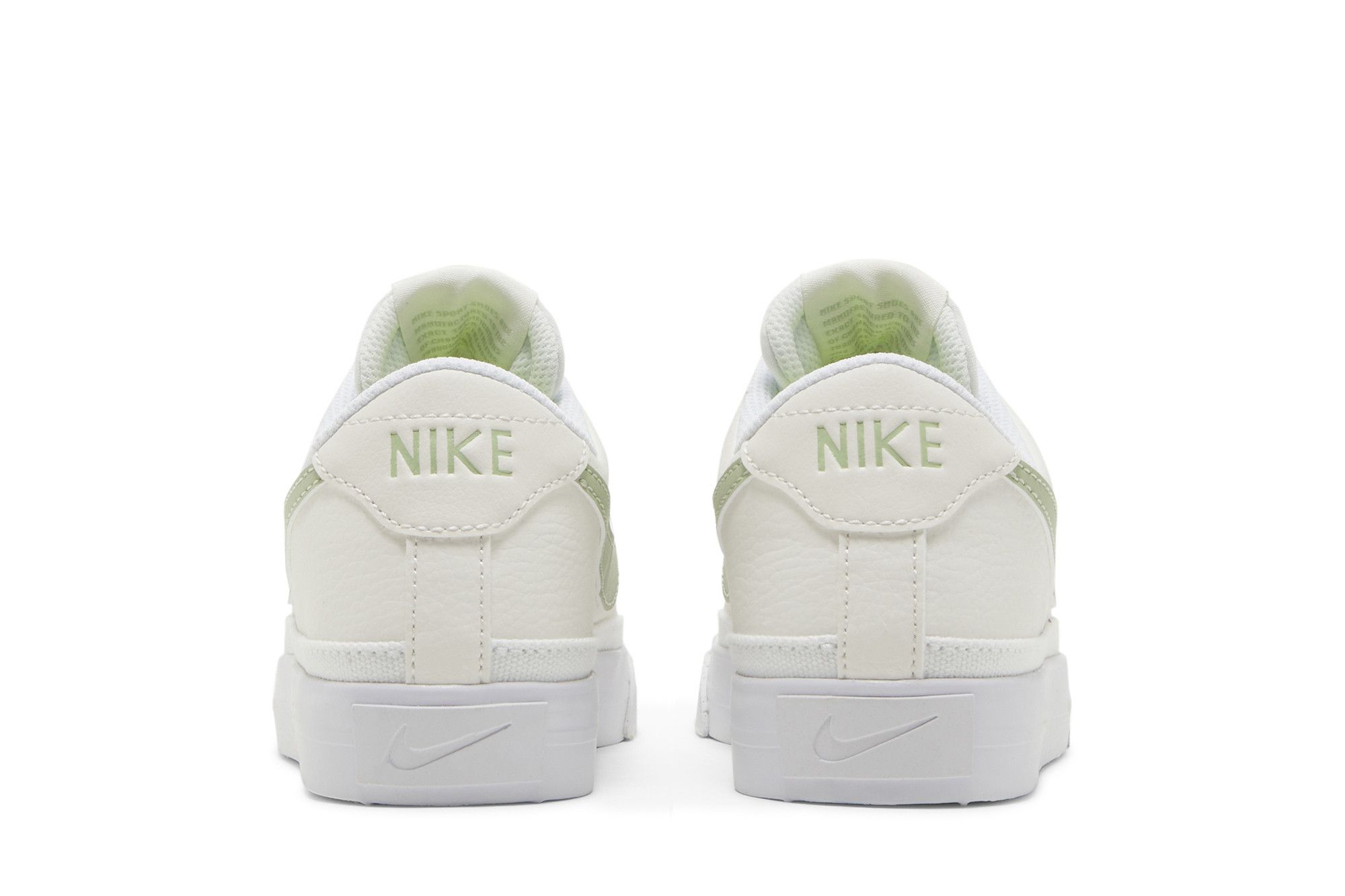 Details for (W) Nike Court Legacy Next Nature ''Phantom Honeydew'' chaussures. DH3161-002