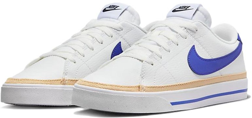 (W) Nike Court Legacy Next Nature 'Summit White Lapis' Putih Biru Lapis DH3161-104 Order (W) Nike Court Legacy Next Nature 'Summit White Lapis' Putih Biru Lapis DH3161-104